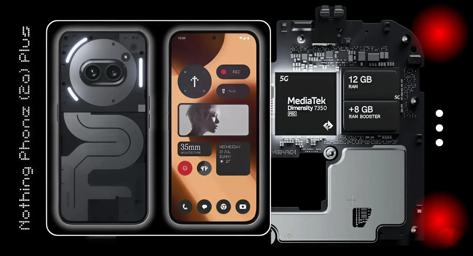 Learn more about the new launched Nothing Phone (2a) Plus Specs