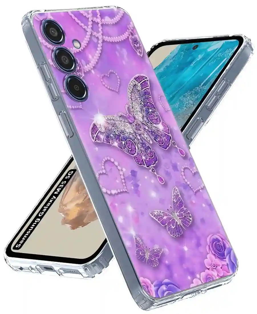 Samsung Galaxy M35 5G Back Cover Printed 4