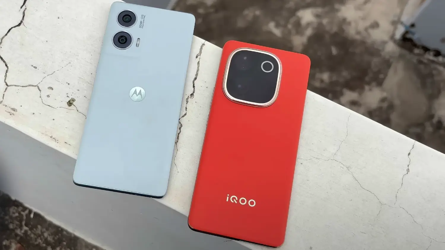 IQOO Z9s Pro 5G vs Motorola Edge 50 Fusion design and build compare image